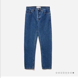 90s Cheeky Jean from Everlane - “Deep Atlantic” sz 25 - straight leg high rise